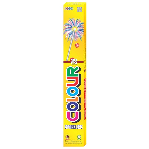 30CM COLOUR SPARKLERS